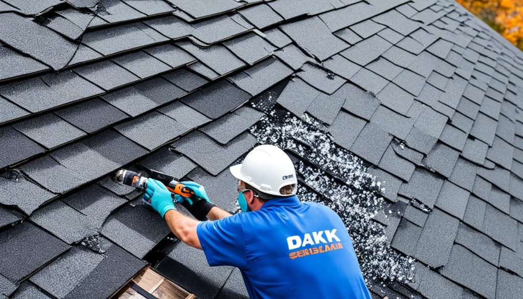 Daklekkage reparatie