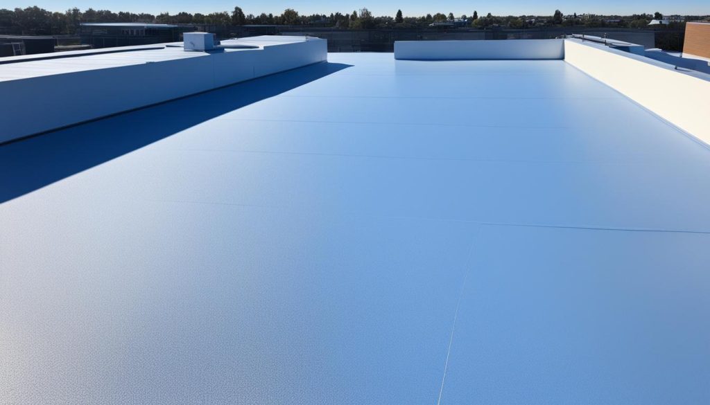 Plat dak coating